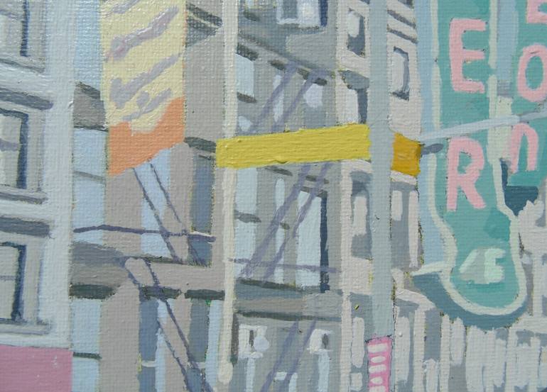 Original Realism Cities Painting by Malcolm Warrilow