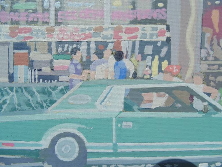 Original Realism Cities Painting by Malcolm Warrilow