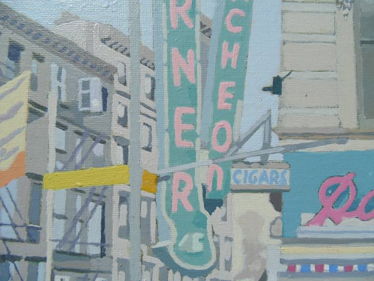 Original Realism Cities Painting by Malcolm Warrilow