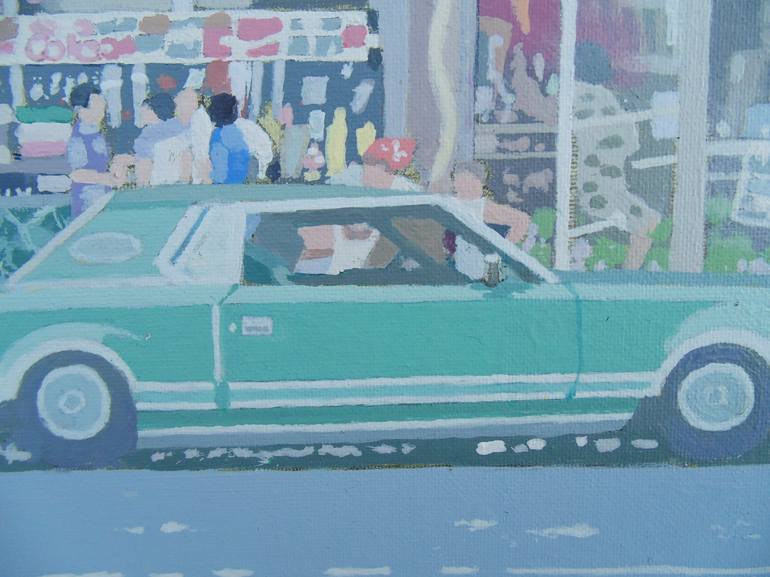 Original Realism Cities Painting by Malcolm Warrilow