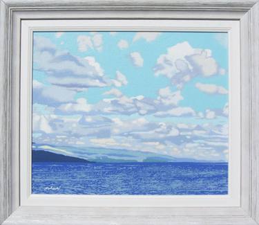 Original Illustration Seascape Painting by Malcolm Warrilow