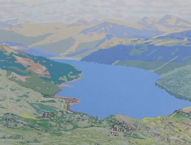 Original Illustration Landscape Paintings by Malcolm Warrilow