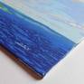 My painting depicts the Firth of Clyde estuary in Scotland, UK. Looking south south east towards the Cloch lighthouse from Argyll. I painted this as love the view.
Painted wet onto dry- in stages.