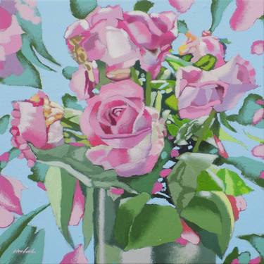 Original Illustration Floral Paintings by Malcolm Warrilow