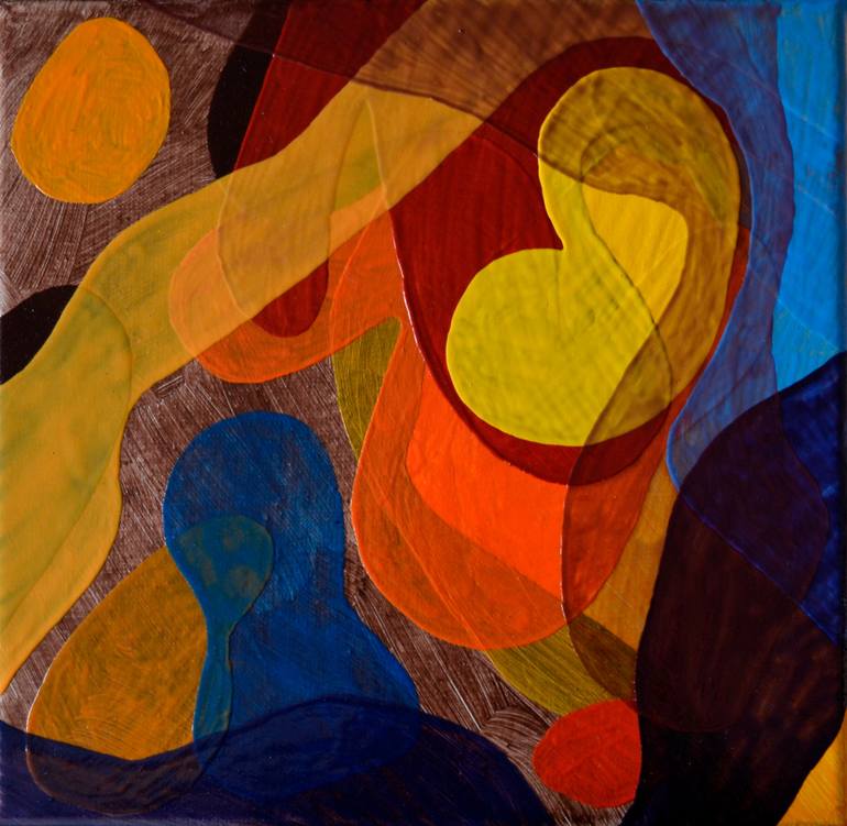 Original Abstract Painting by José Luis De Miguel