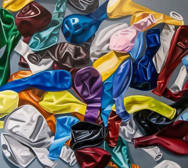 Saatchi Art Artist Marcela Montemayor; Paintings, “Balloons #4” #art