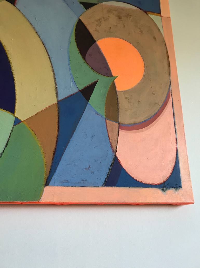 Original Abstract Graffiti Painting by Yannick Bims