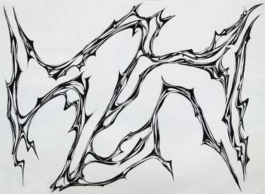 Original Abstract Drawings by NH RZEPKA