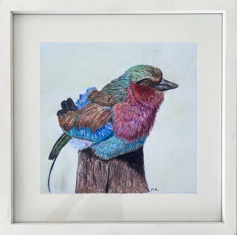 Original Contemporary Animal Drawing by Ma Guadalupe Salinas