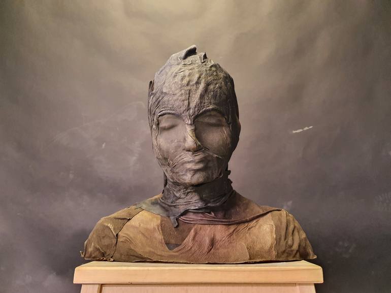 Original Portrait Sculpture by Ine van der Horn