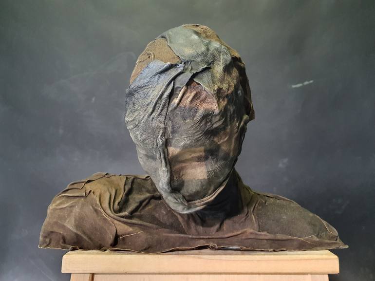 Original Portrait Sculpture by Ine van der Horn