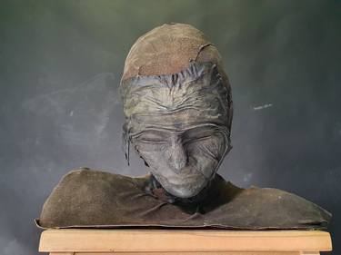 Original Portrait Sculpture by Ine van der Horn