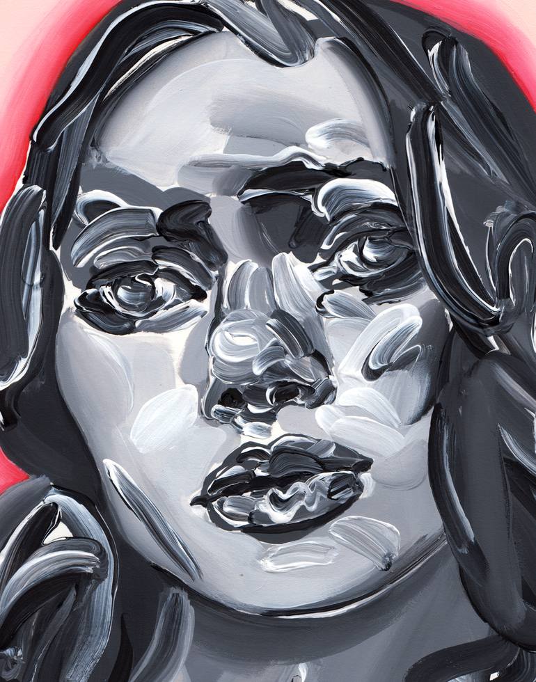 Original Contemporary People Painting by Ioana Antonov