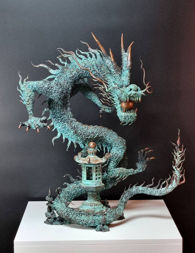 Original Expressionism Abstract Sculpture by Jong Jin Jang