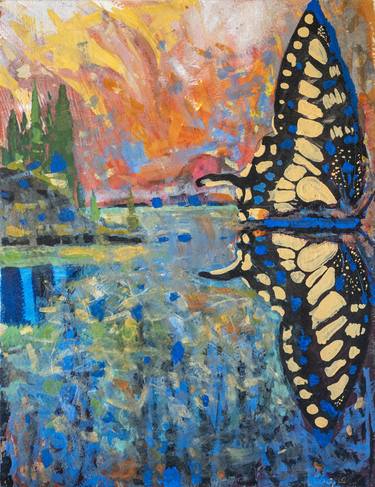 Swallowtail and Landscape thumb