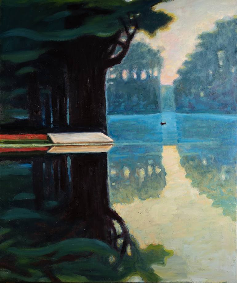 Print of Romanticism Landscape Paintings by Ron Cooper
