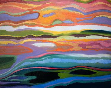 Original Contemporary Abstract Painting by Ron Cooper
