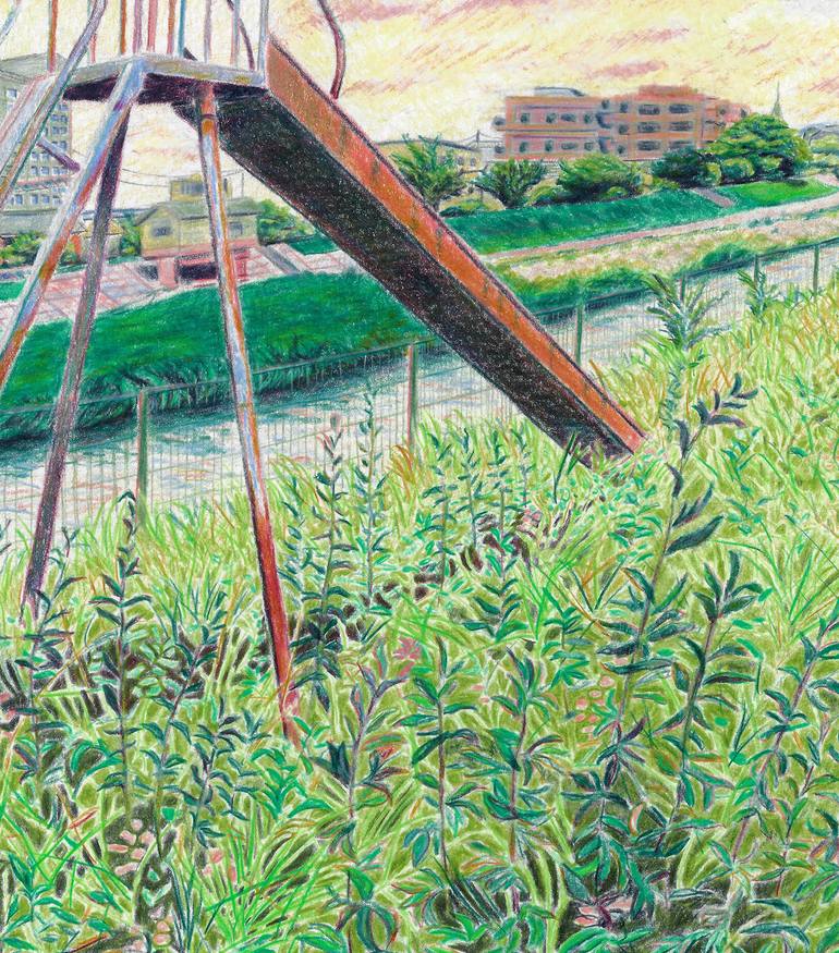 Original Contemporary Landscape Drawing by Thomas Gale