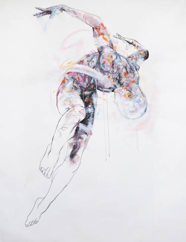 Print of Abstract Expressionism Body Paintings by Dairo Vargas