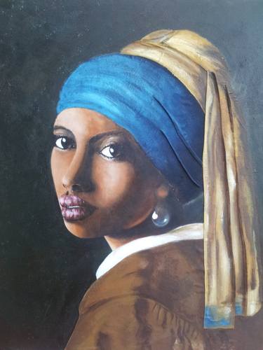 PERLA NERA - OMAGGIO A VERMEER thumb