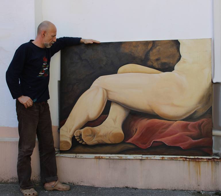 Original Body Painting by Catalin Tzetze  Radulescu