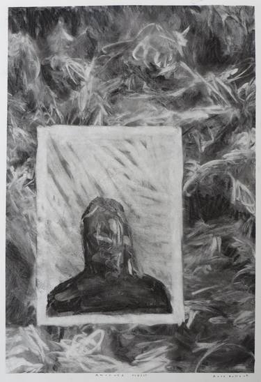 Original Abstract Expressionism Botanic Drawings by Rory Bullock