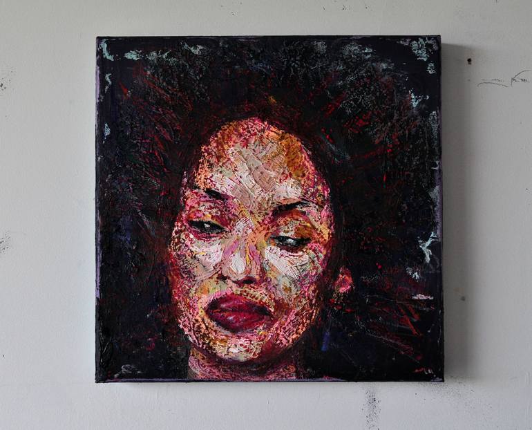 Original Portrait Painting by Rory Bullock