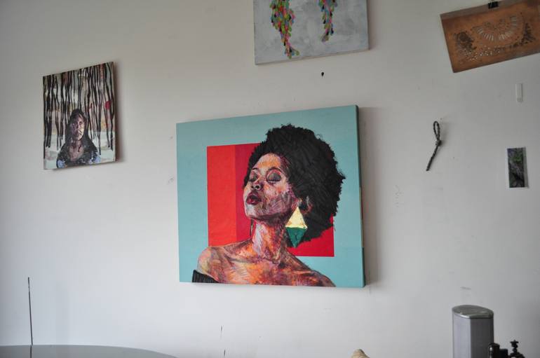 Original Portrait Painting by Rory Bullock