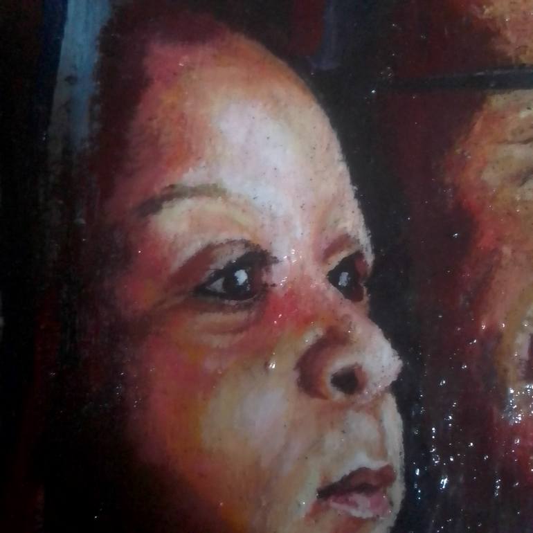 Original Portraiture Body Painting by Henry Aziengbe