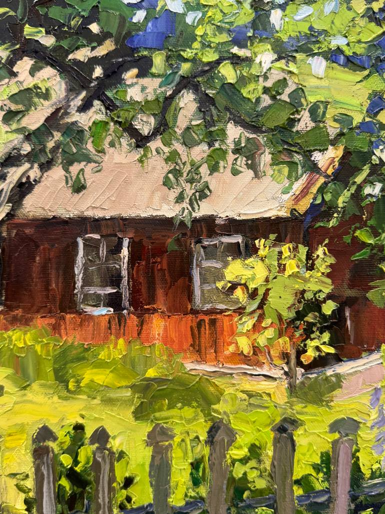 Original Impressionism Landscape Painting by Baiba Arina
