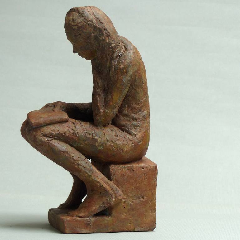 Original Figurative Women Sculpture by Angelika Kienberger