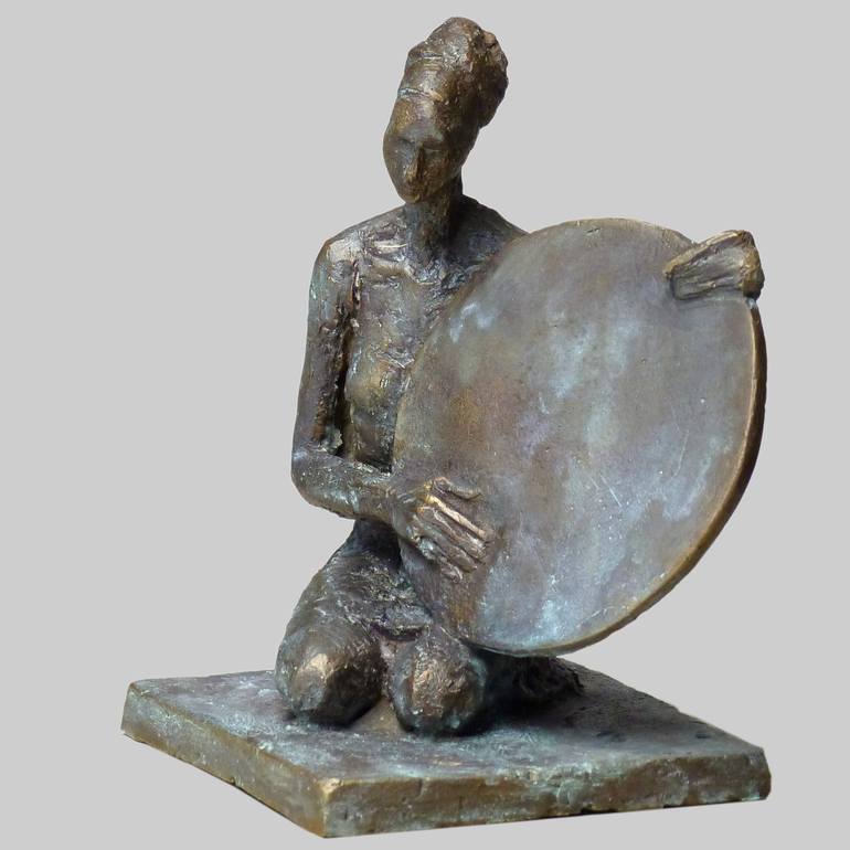 Original Figurative Music Sculpture by Angelika Kienberger