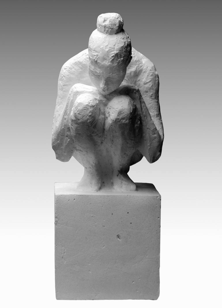 Original Figurative Women Sculpture by Angelika Kienberger