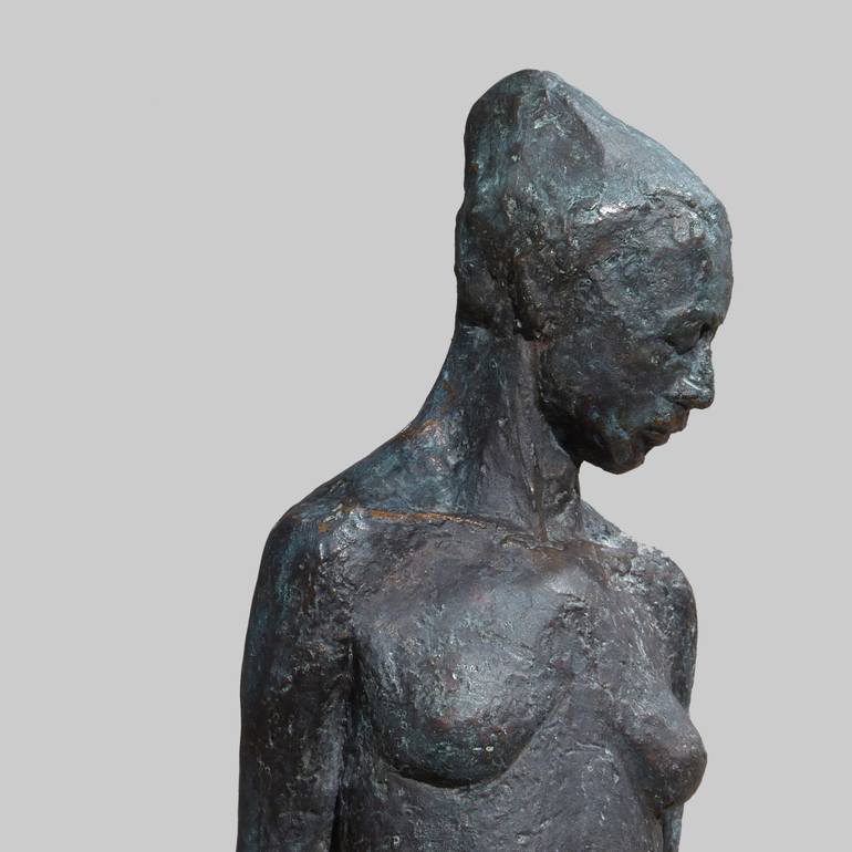 Original Figurative Women Sculpture by Angelika Kienberger