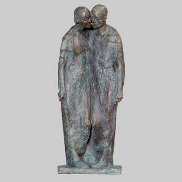 Original Figurative Love Sculpture by Angelika Kienberger