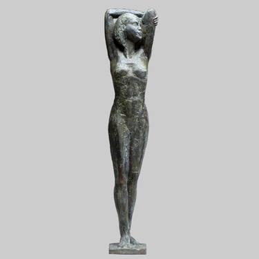 Original Figurative Women Sculpture by Angelika Kienberger