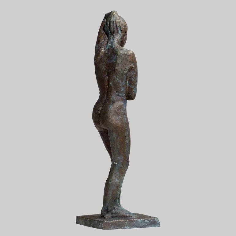 Original Fine Art Women Sculpture by Angelika Kienberger