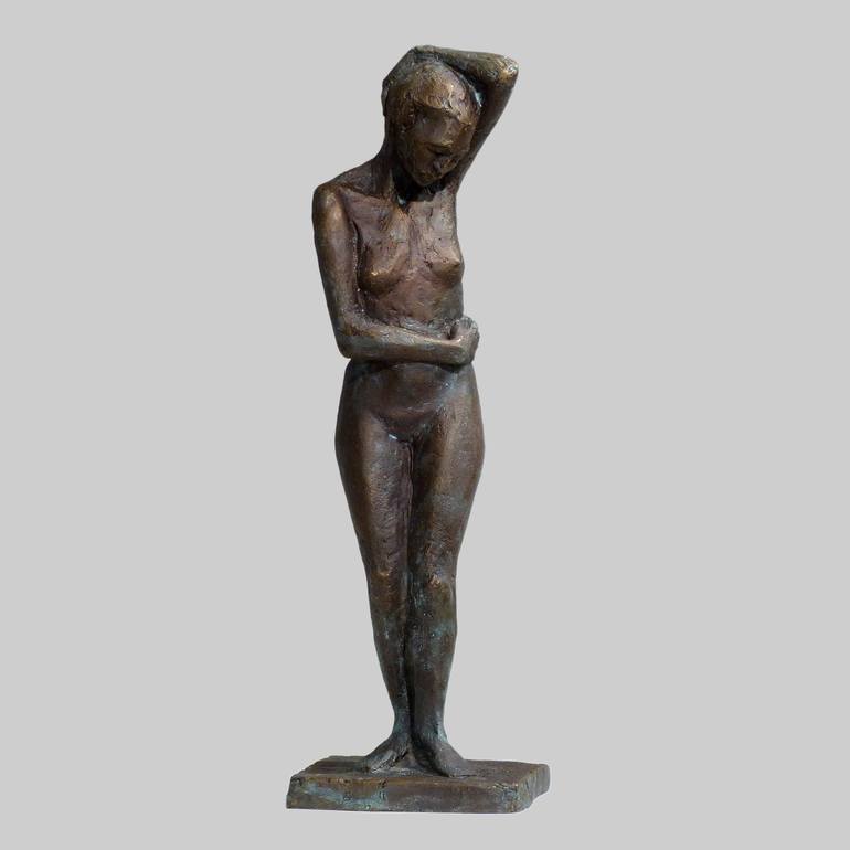 Original Fine Art Women Sculpture by Angelika Kienberger