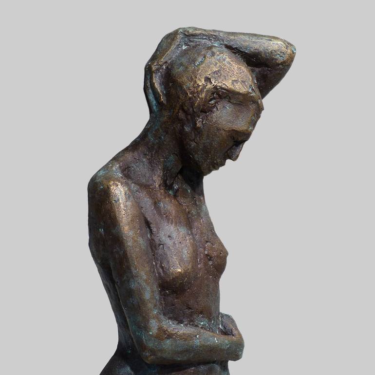 Original Fine Art Women Sculpture by Angelika Kienberger
