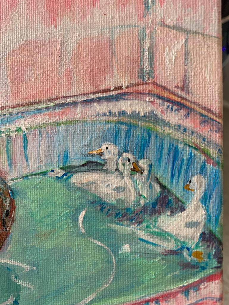 Original Abstract Animal Painting by Carlos Strassburger