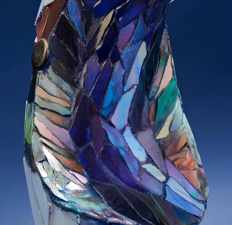 Original Symbolism Animal Sculpture by Mohamed El Moatsem