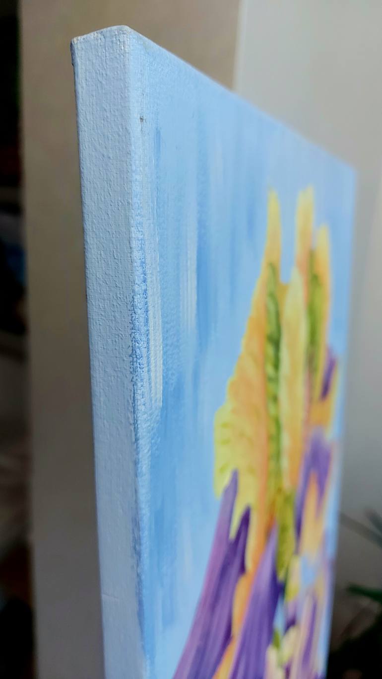 Original Art Nouveau Botanic Painting by Svitlana Tamozhska