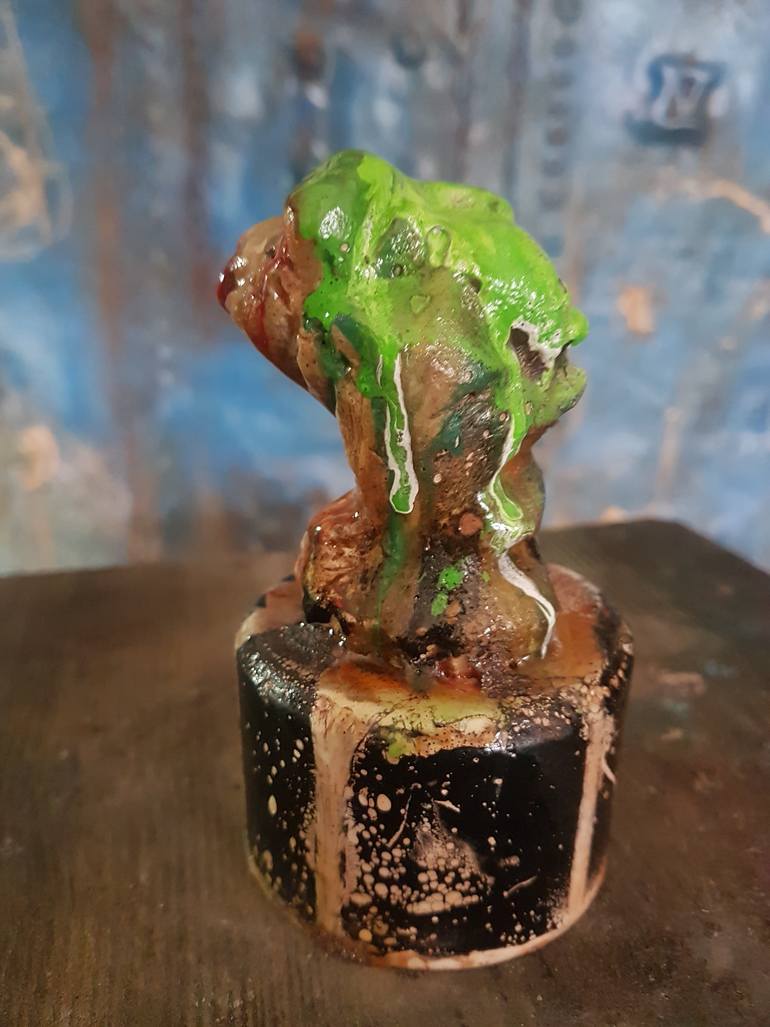 Original Abstract Expressionism Abstract Sculpture by Carlo Moschella