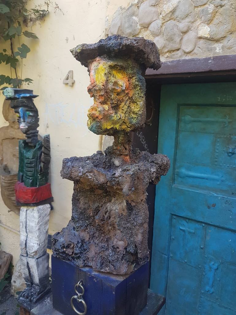 Original Conceptual Abstract Sculpture by Carlo Moschella