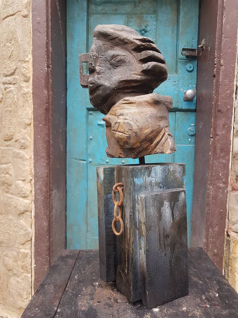 Original Abstract Expressionism Abstract Sculpture by Carlo Moschella
