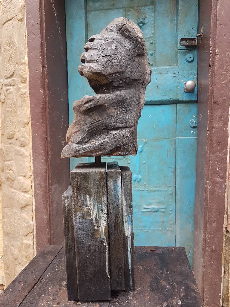 Original Abstract Expressionism Abstract Sculpture by Carlo Moschella