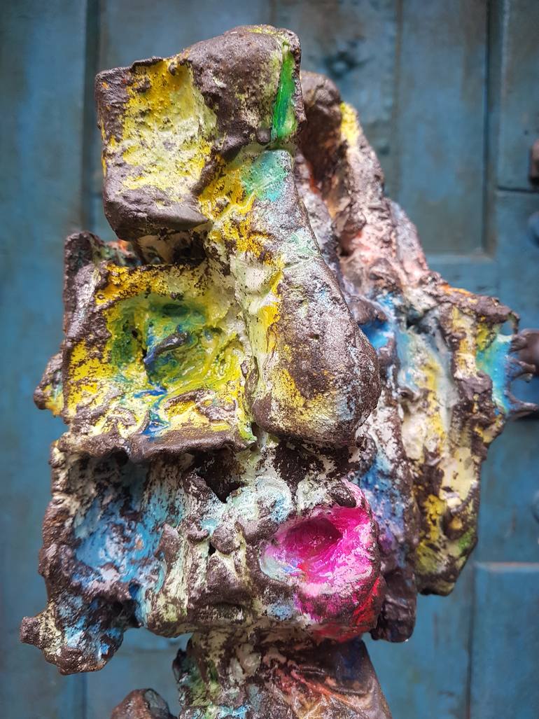 Original Abstract Expressionism Abstract Sculpture by Carlo Moschella