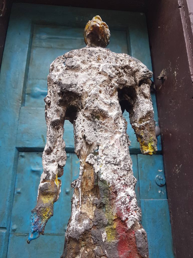 Original Abstract Expressionism Abstract Sculpture by Carlo Moschella