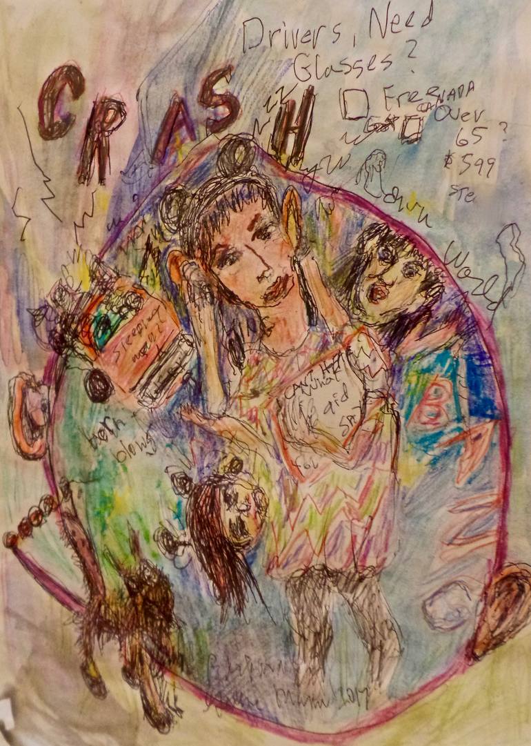 Original Figurative Men Drawing by Barbara Mann