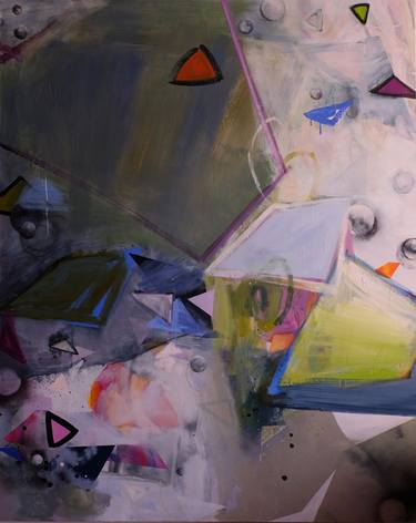 Original Abstract Expressionism Abstract Paintings by anna davanzo